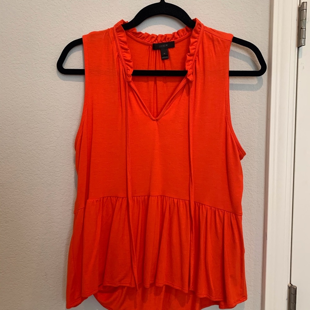 J Crew Red tank
